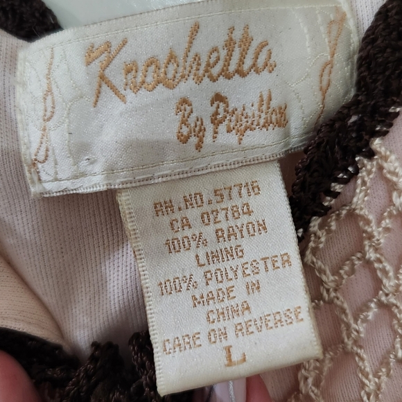 *Kroshetta by Papillon Slip Dress, Size- 8 petite - Picture 13 of 16